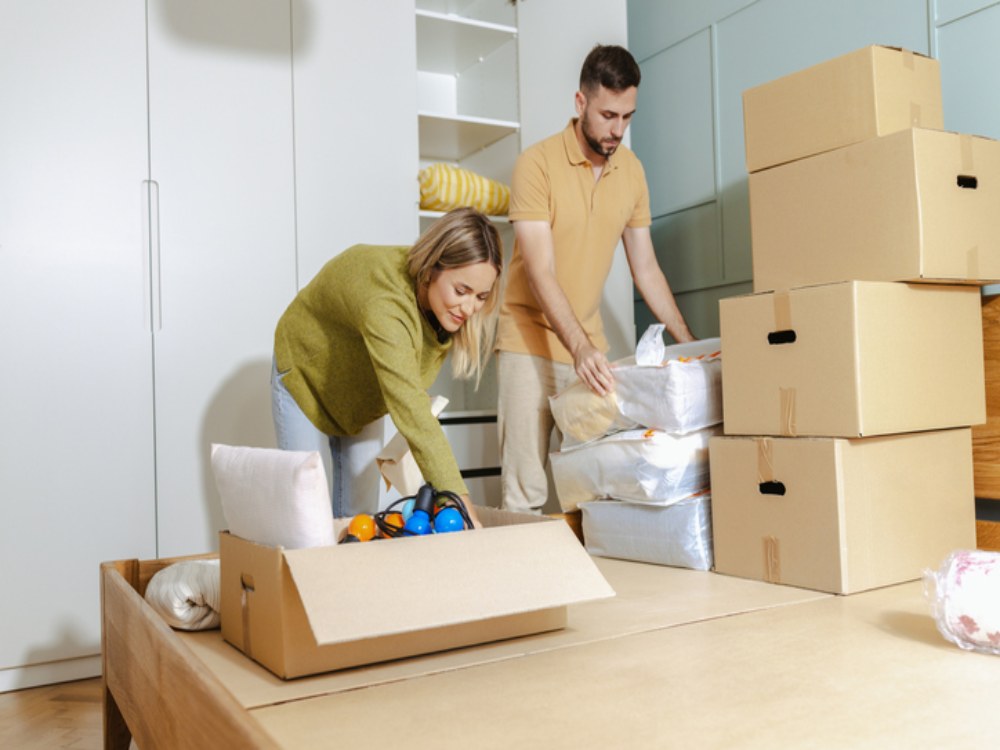 Preparing household items for secure long term storage